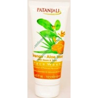 Patanjali Orange Aloevera Face Wash For Glowing Skin